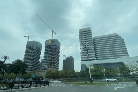 广州宝能金融中心实景图